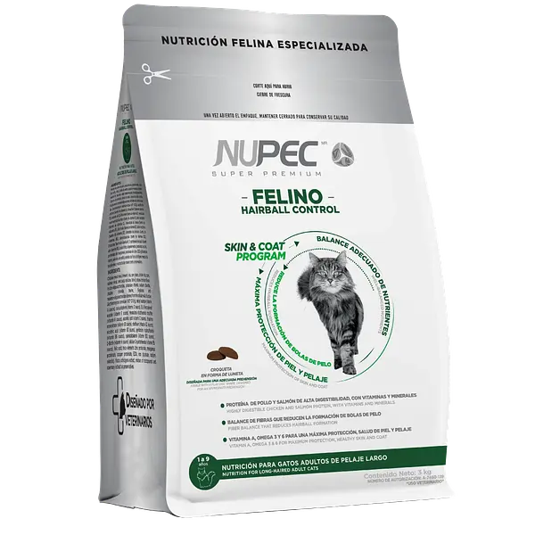 Nupec Felino - Hairball Control