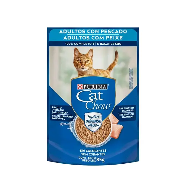 CAT CHOW POUCH ADULTO PESCADO 