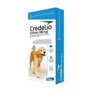 CREDELIO 900 MG (22-45 KG) AZUL