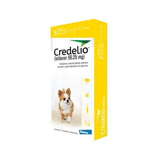 CREDELIO 56.25 MG (1.3 - 2.5 KG) AMARILLO