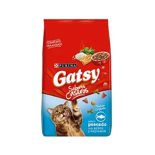 Gatsy Pescado Arroz Y Espinaca