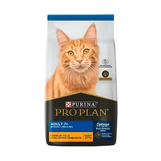 PROPLAN CAT ADULTO 7+ AÑOS 1KG