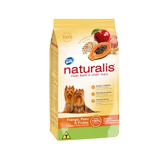 NATURALIS ADULTO RAZAS PEQUEÑAS FRANGO & FRUTA 2.5KG