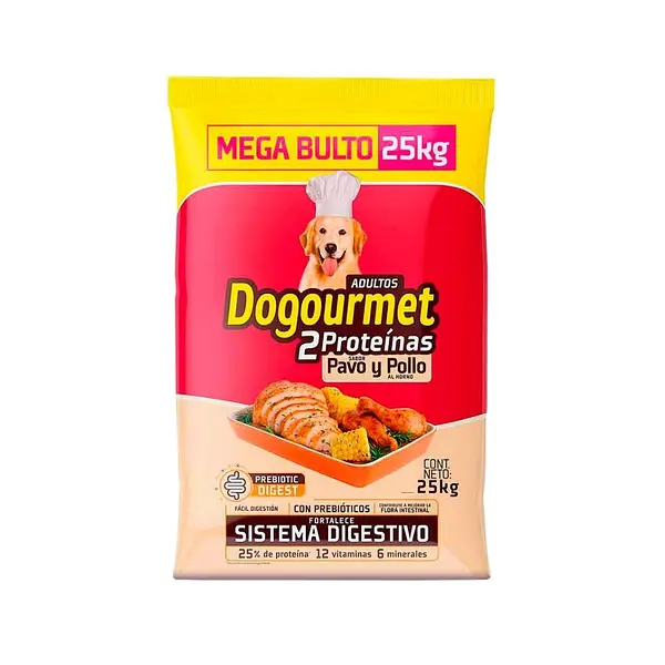 DOGOURMET PAVO Y POLLO 350GRS