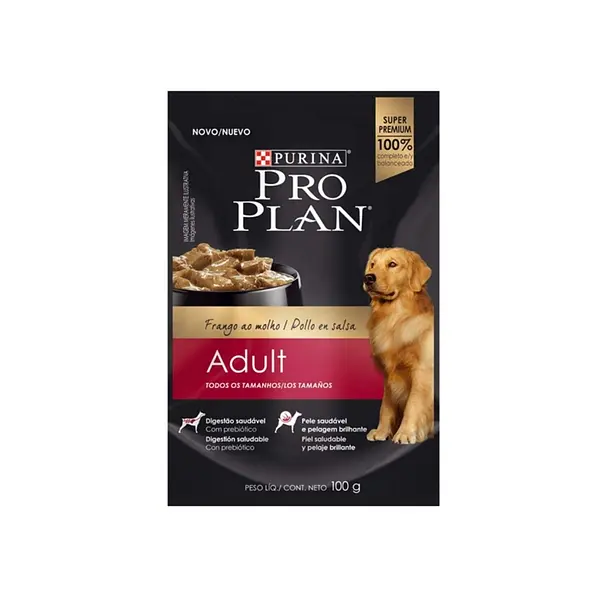 PROPLAN POUCH DOG ADULTO CARNE 