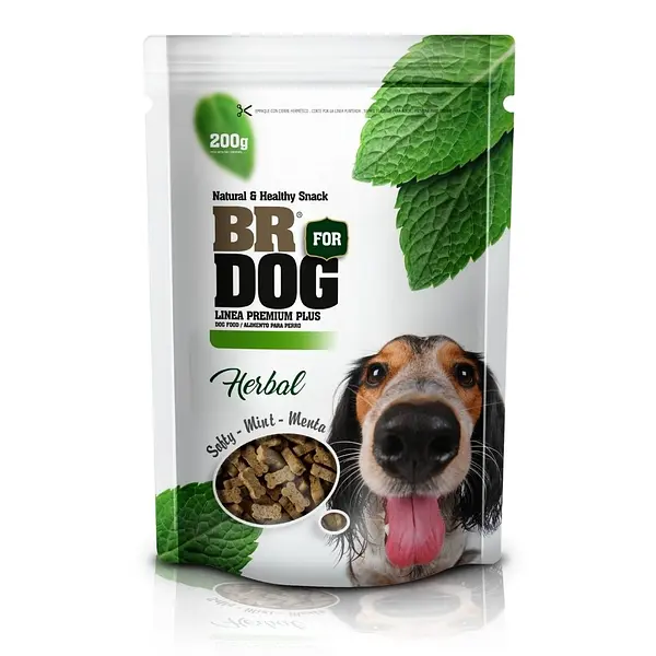 SNACK HERBAL MINT BR FOR DOG