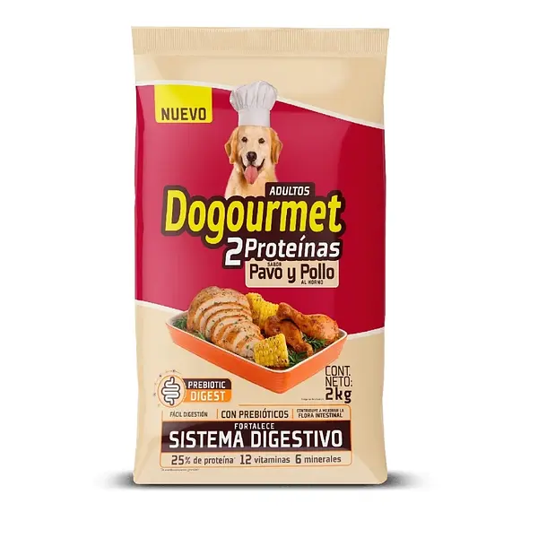 DOGOURMET PAVO Y POLLO 1KG