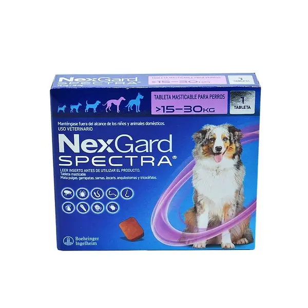 NEXGARD SPECTRA  L 15-30 KG   