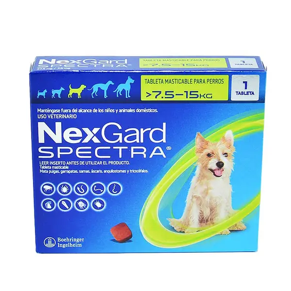 Nexgard Spectra M 7.5/15 Kg