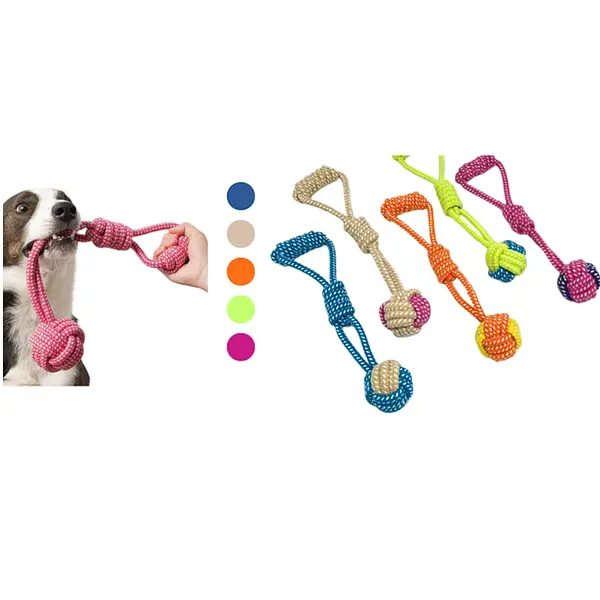 Pelota De Cuerda Con Agarradera